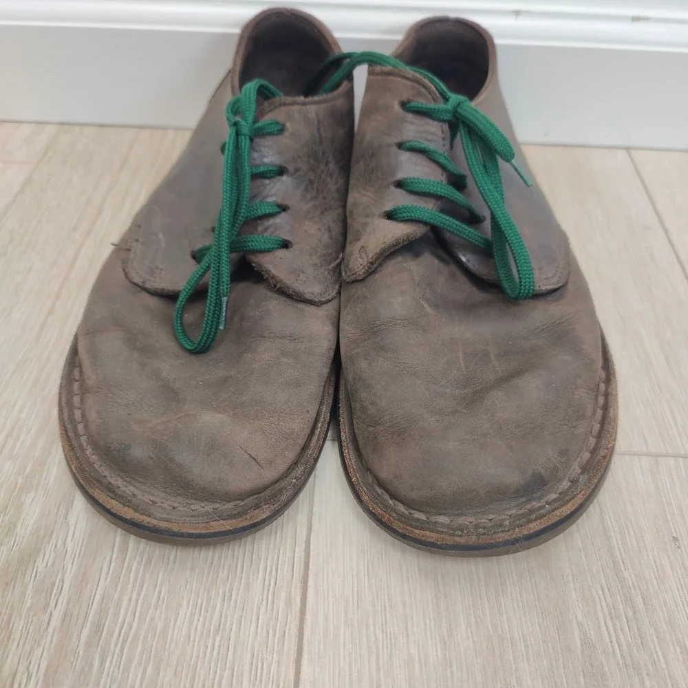 Jim Green Shoellies Shoes 10 Brown Leather Lace Up Gorpcore Handcrafted